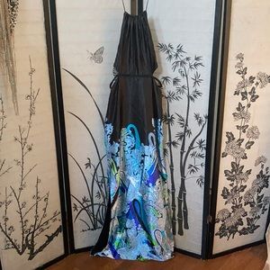 MATTOX NWT long halter dress Sz 0